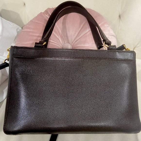 Chanel Caviar dark brown Timeless Cc tote - Picture 8 of 14